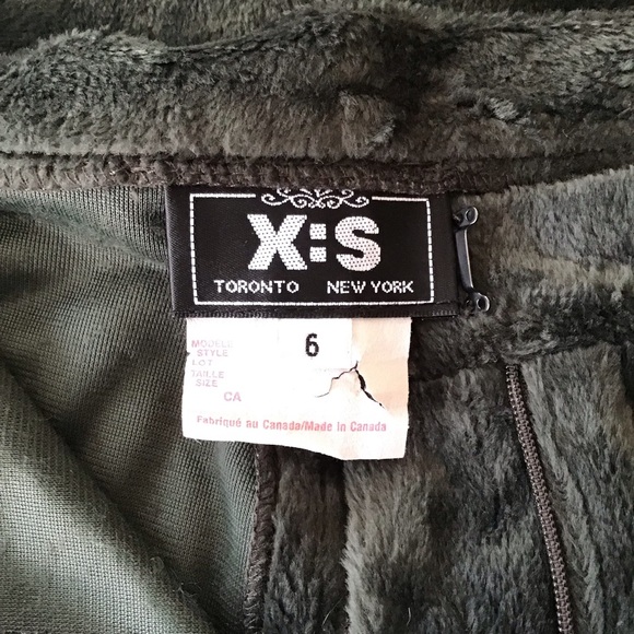 Vintage Hip-Hugger Straight Boot-Cut Fun Fur Pants - Picture 3 of 8